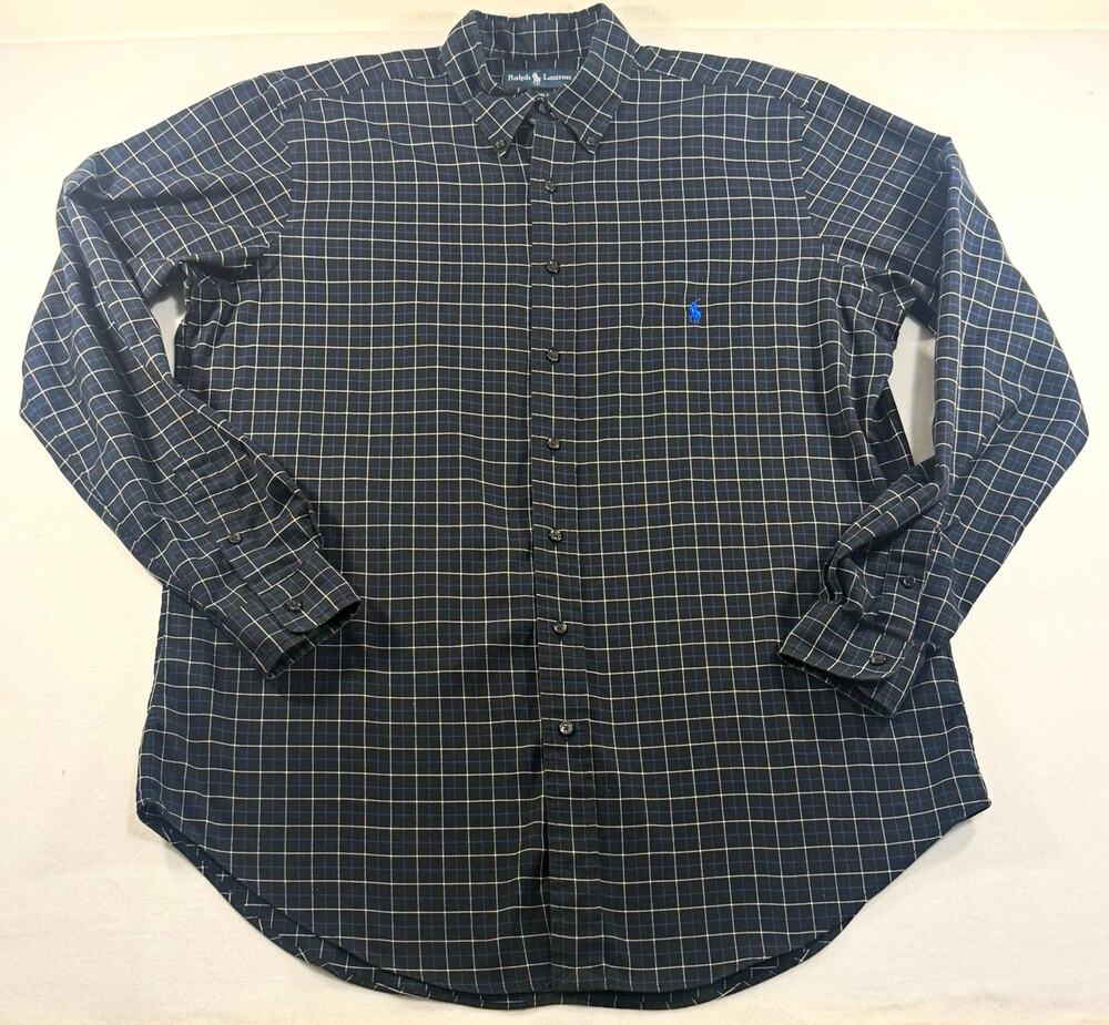 Ralph Lauren Men’s LT Tall Plaid Button Down